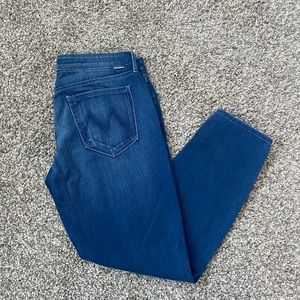 MOTHER Size 29 Cropped “The Looker” Jeans